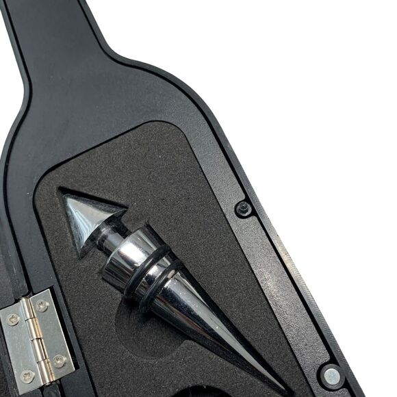 Wine Opener Kit 5 Pc Bar Tool Set In Wine Bottle Case Scarlet Pearl Casino New - Picture 4 of 7